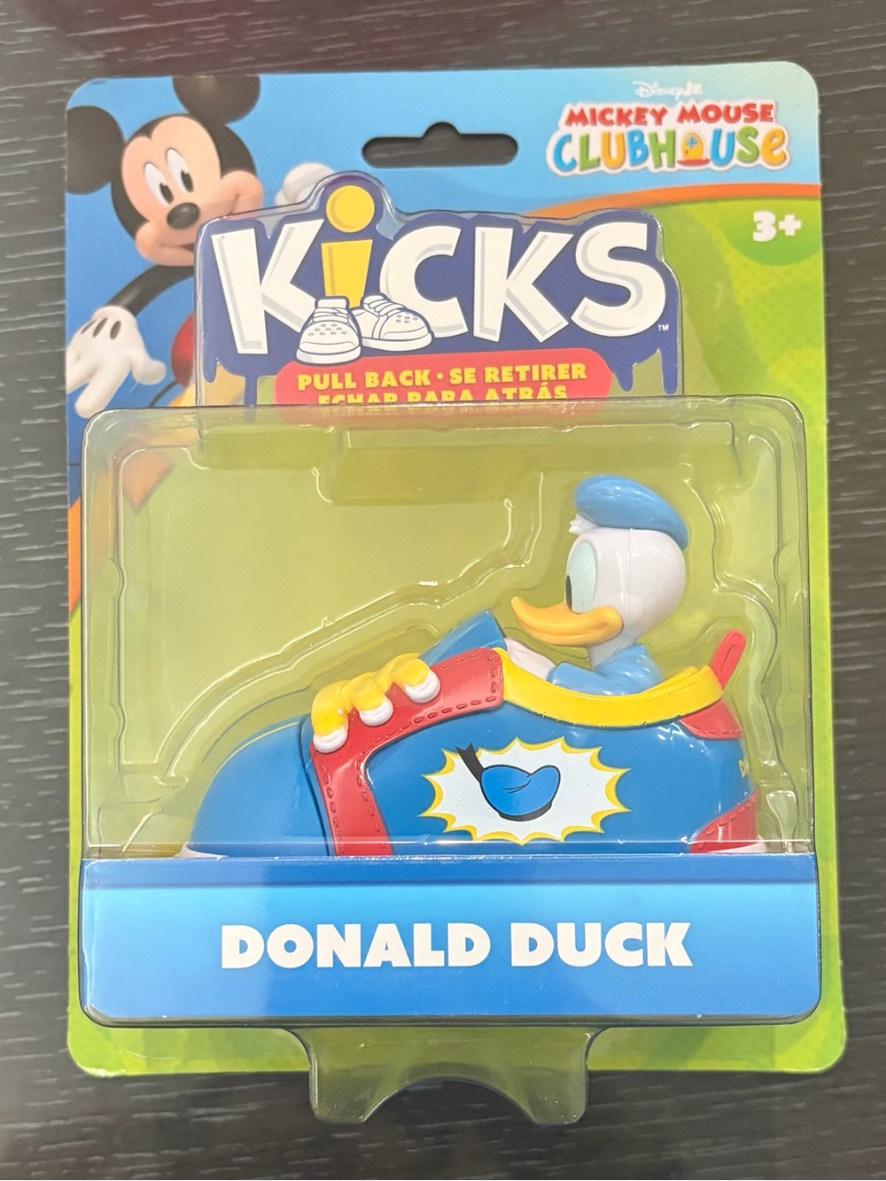 Kicks Donald Duck Pull-Back Toy - Blue